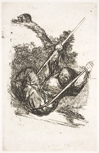 salıncakta cadı by Francisco de Goya