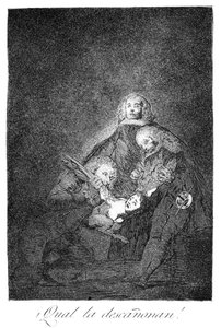 Onu nasıl kopardılar!, 1799 by Francisco de Goya