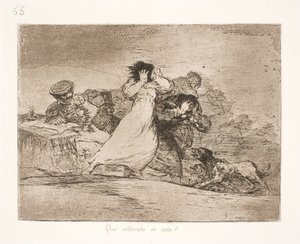 Bu karışıklık ne anlama geliyor? (65) by Francisco de Goya