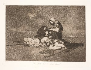 Tek bir bardak ne önerir? (59) by Francisco de Goya