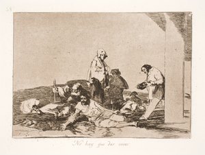 Şikayet etmenin ne faydası var (58) by Francisco de Goya