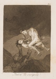 Buna kim inanır! by Francisco de Goya