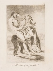 ne ciddiyeti by Francisco de Goya