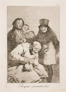 Neden kurtarsınlar? by Francisco de Goya