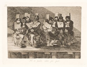 Kimse nedenini bilmiyor (35) by Francisco de Goya