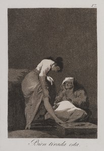 Güzel Uzatılmış by Francisco de Goya