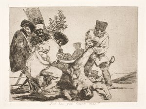 Daha fazlasını yapabilir misin? (33) by Francisco de Goya