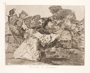 Kvaksalvernes Runddans (75) by Francisco de Goya