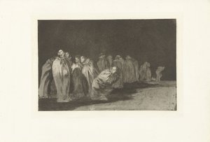 Erkekler ceplerinde Los Ensacados Los Disparates (Çılgınlıklar) (dizi adı) Los Proverbios (Atasözleri) (dizi başlığı) by Francisco de Goya
