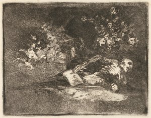 Nada (Hiçbir şey) by Francisco de Goya