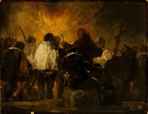 Engizisyon Gecesi by Francisco de Goya