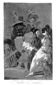 Kimse kendini bilmiyor, 1799 by Francisco de Goya