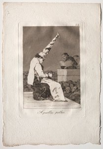 Seksen Kapris: O Polbolar, 1793-1798. by Francisco de Goya