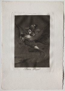 Seksen Kapris: İyi Yolculuklar, 1793-1798. by Francisco de Goya