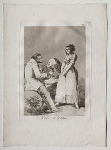 Ochenta Caprichos: Tembel Olmak Daha İyidir by Francisco de Goya