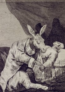40 numaralı Capricho hangi hastalıktan ölecek by Francisco de Goya
