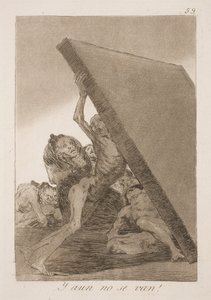 Ve hala oradalar by Francisco de Goya