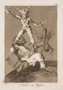 Yukarı ve aşağı by Francisco de Goya