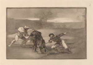 Yürüyerek Avlanmanın Başka Bir Yolu by Francisco de Goya