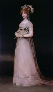 Chinchon Kontesi Maria Theresa de Bourbon y Vallabriga'nın portresi, c.1801
