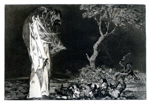 Korku Bilmecesi, 1819-1823 by Francisco de Goya