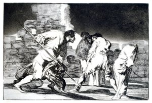 Öfke Bilmecesi, 1819-1823 by Francisco de Goya