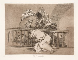 Nasıl oldu (47) by Francisco de Goya