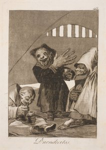 küçük troller by Francisco de Goya