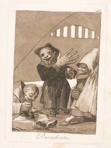 küçük troller by Francisco de Goya