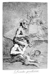 Dindar Meslek, 1799 by Francisco de Goya