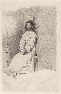 Garroted Adam by Francisco de Goya