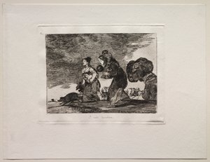 Savaşın Korkuları: Ve Bu da by Francisco de Goya