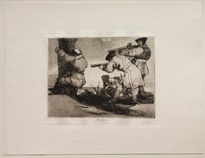 Savaşın Korkuları: Barbarlar!. by Francisco de Goya