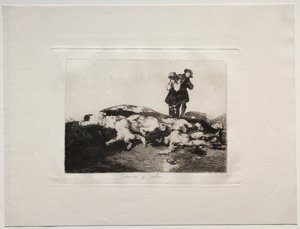 Savaşın Korkuları: Onları Gömün ve Sessiz Olun by Francisco de Goya