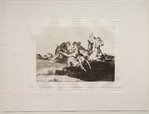 Savaşın Korkuları: Charity, 1810. by Francisco de Goya