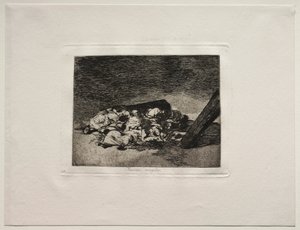 Savaşın Korkuları: Ölülerin Hasadı by Francisco de Goya