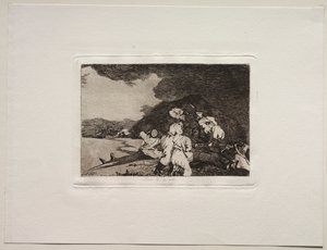 Savaşın Korkuları: İşinize Yarar by Francisco de Goya