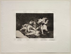 Savaşın Korkuları: Aynı Olacak by Francisco de Goya