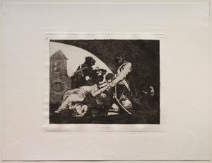 Savaşın Korkuları: Bunları da Yok by Francisco de Goya