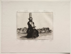 Savaşın Dehşetleri: Bir Bıçak Hesabında by Francisco de Goya