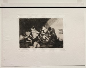 Savaşın Korkuları: Tek Cant Bak . by Francisco de Goya