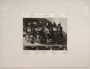 Savaşın Korkuları: Nedenini Söyleyemiyorsunuz. by Francisco de Goya