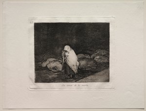 Savaşın Korkuları: Ölüm Yatakları by Francisco de Goya