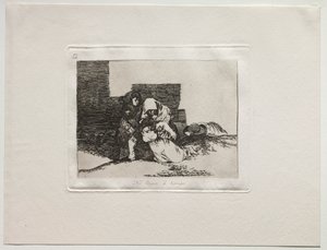 Savaşın Korkuları: Zamanında Gelmezler by Francisco de Goya