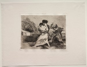 Savaşın Korkuları: Sevmiyorlar by Francisco de Goya