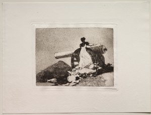 Savaşın Korkuları: Ne Cesaret!. by Francisco de Goya