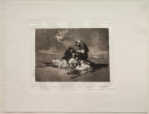 Savaşın Korkuları: Bir Kupanın Kullanımı Nedir? by Francisco de Goya