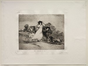 Savaşın Korkuları: Bu Hubbub nedir? by Francisco de Goya