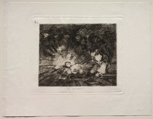 Savaşın Korkuları: Tekrar Yükselecek mi? by Francisco de Goya