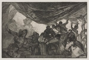 Atasözleri: Aptallığı Temizle by Francisco de Goya